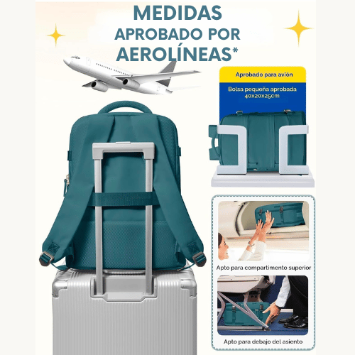 Bolso Viral Viajero - Ahorra en tu boleto aéreo y viaja mas ligero - 4 Colores