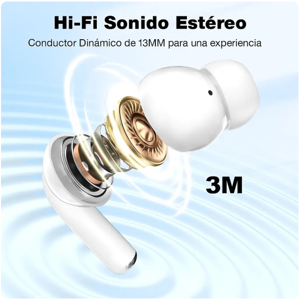 Audífonos con Pantalla Táctil - Sonido Premium Virales del 2026
