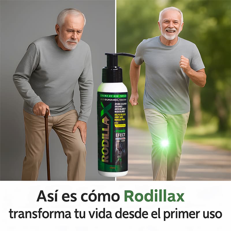 Rodillax | Potente Gel FRÍO Y CALOR para el alivio del dolor de Rodillas