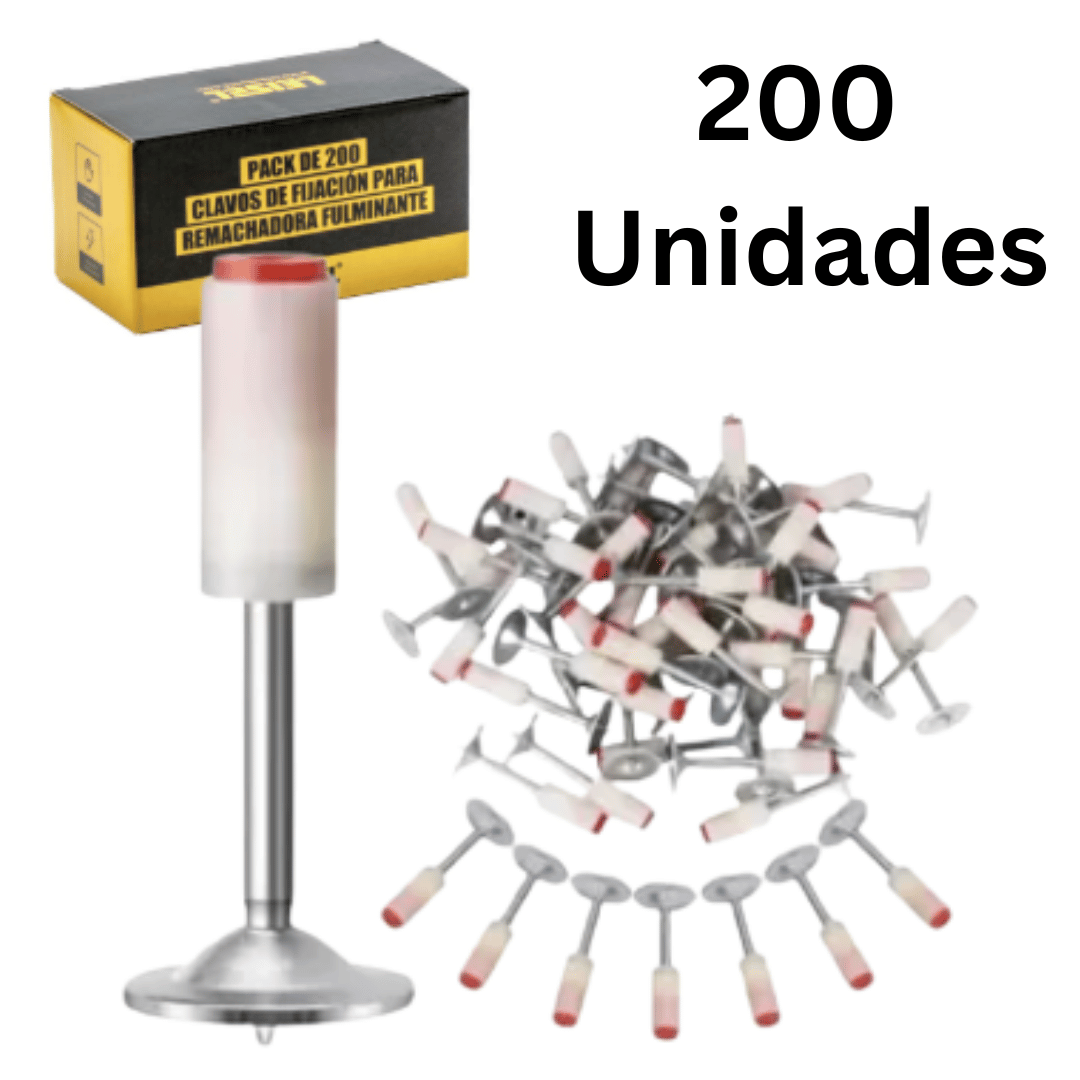 Caja de 200 clavos para remachadora