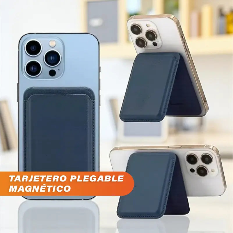 MAGSAFE Tarjetero magnético plegable: protección y organización en un solo accesorio💳