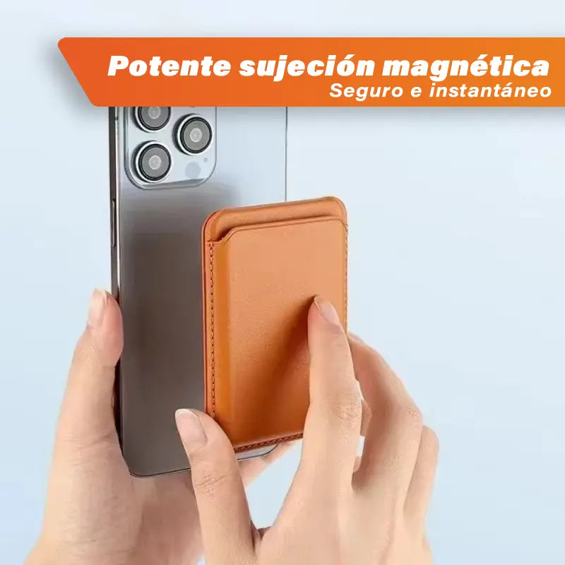 MAGSAFE Tarjetero magnético plegable: protección y organización en un solo accesorio💳