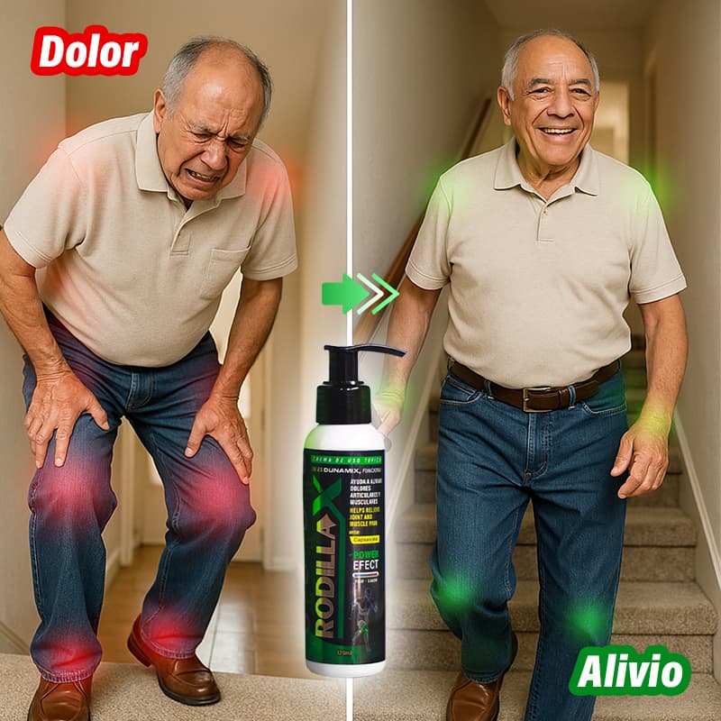Rodillax | Potente Gel FRÍO Y CALOR para el alivio del dolor de Rodillas