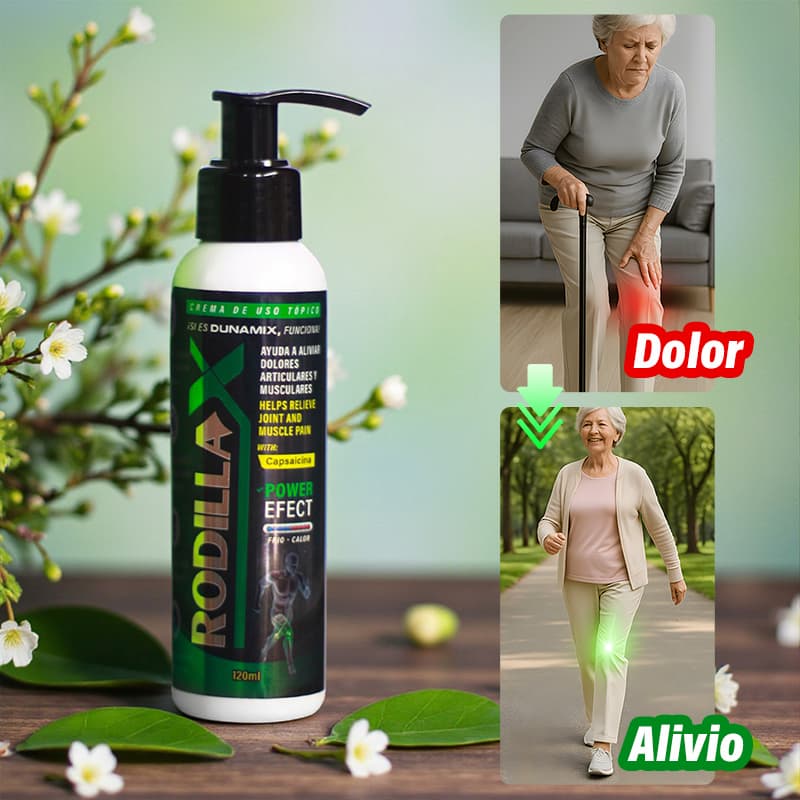 Rodillax | Potente Gel FRÍO Y CALOR para el alivio del dolor de Rodillas
